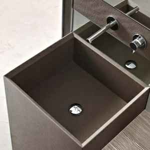 А834 Накладная раковина на столешницу  прямоугольная Arbi