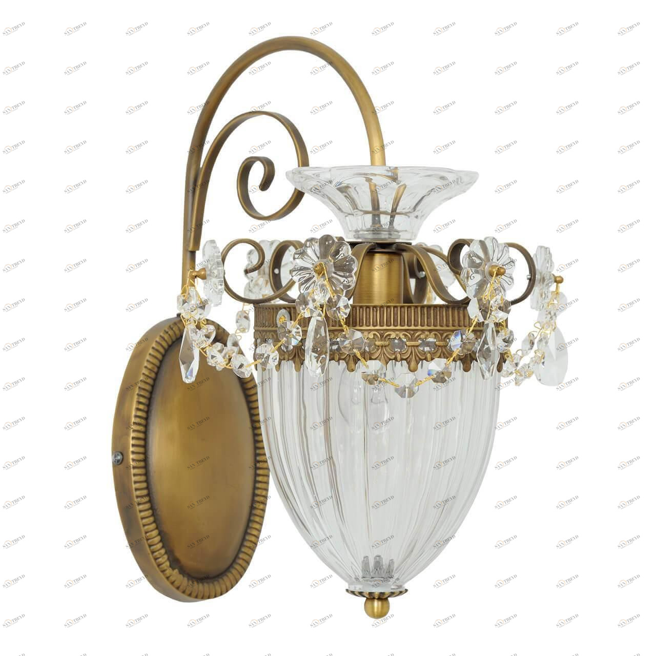 Бра настенное бронзовое MW-Light "Селена" 482010101 MW-LIGHT СЕЛЕНА 00-3888769 Бронза