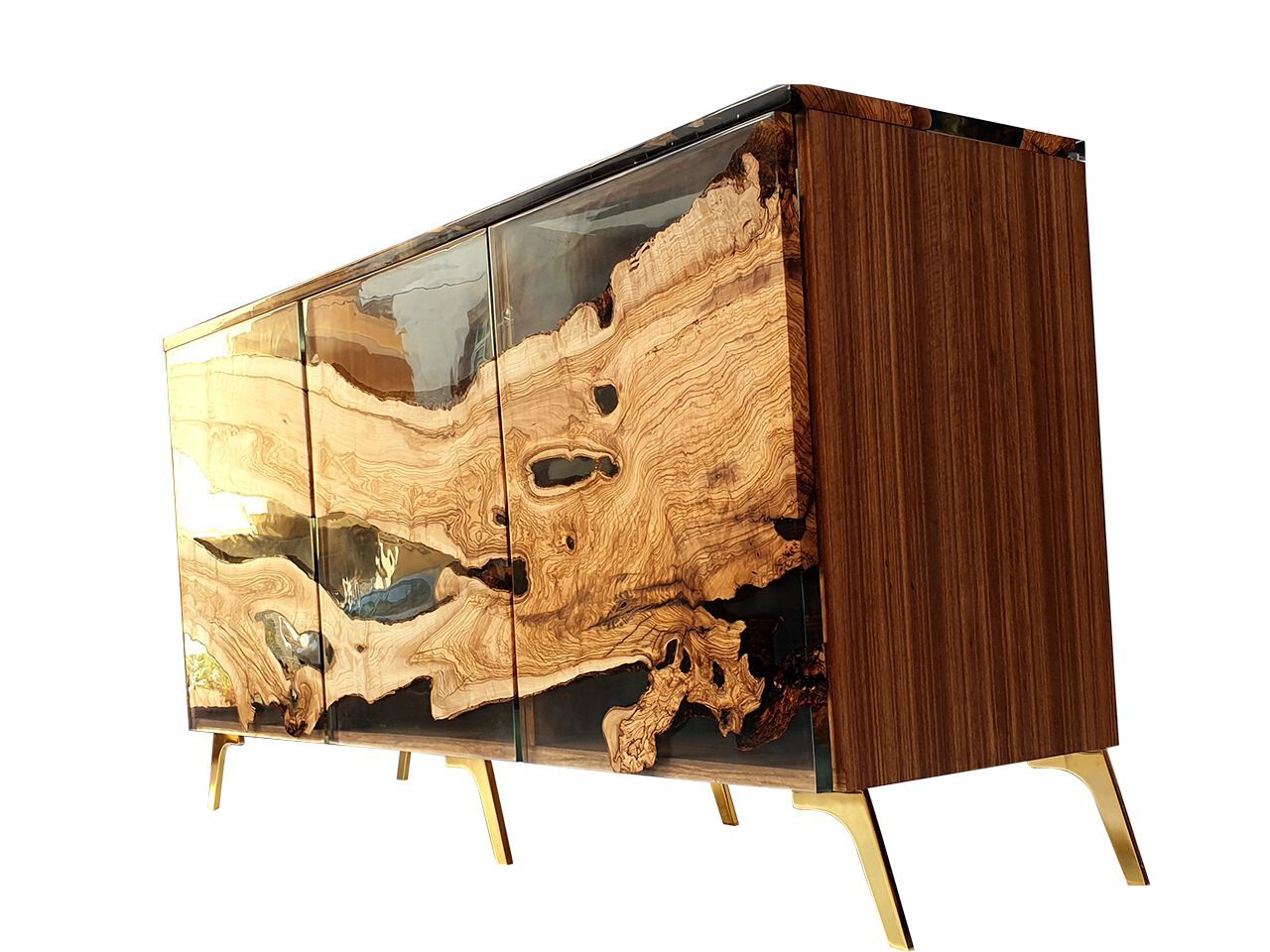 Мебель из смолы и дерева вяза с распашными дверями Legnor LEG2408747 / LEG2408748 ARCH-00034819 - Вид №17