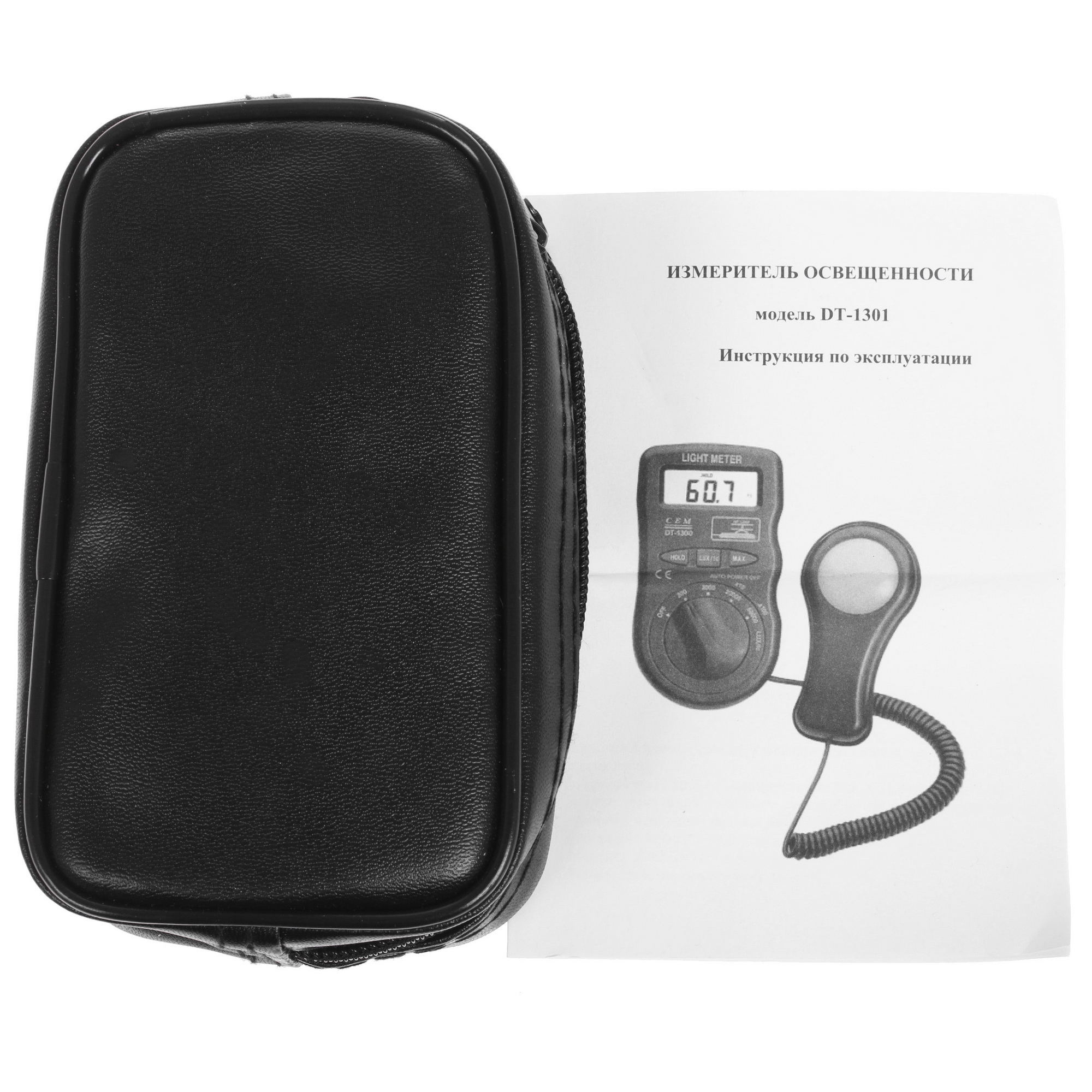 Люксметр CEM DT-1301 1142413 STDN-0054122 - Вид №7