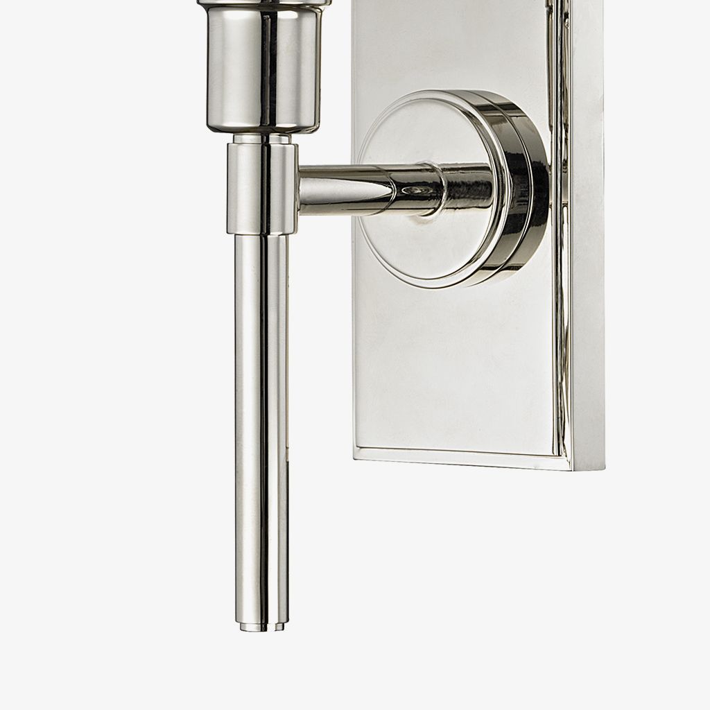 DWLT01 Настенный бра на одну руку Dewey с тканевым плафоном Waterworks  - Вид №1