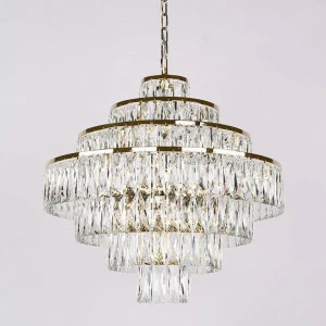 Подвесная люстра Newport 10125+14/C gold М0062147 NEWPORT ДИЗАЙНЕРСКИЕ 00-3888435 Золото;прозрачный