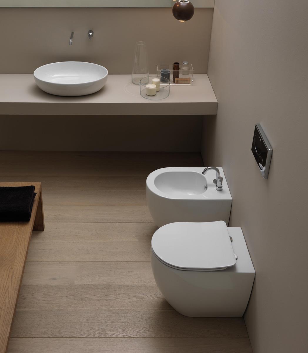 LKBISO13 Подвесное биде настенное GSG CERAMIC Like - Вид №1