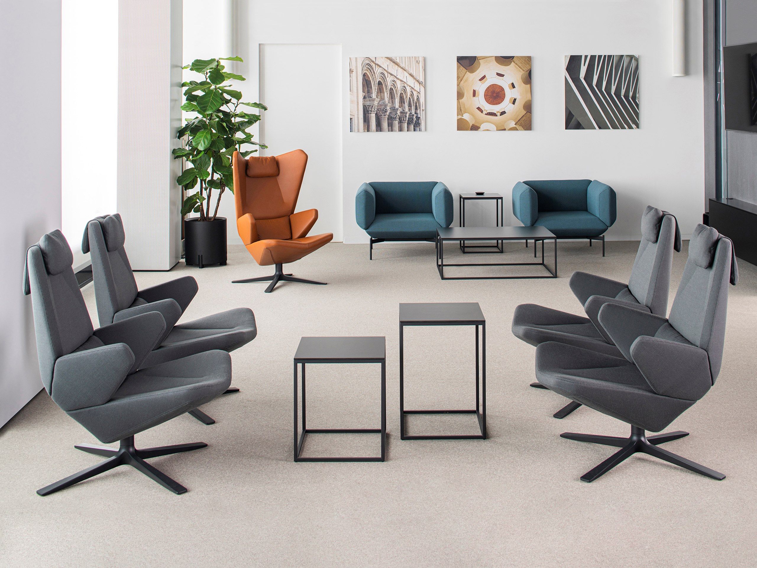 Тканевое кресло со спицами prostoria Trifidae ARCH-00134092 - Вид №2