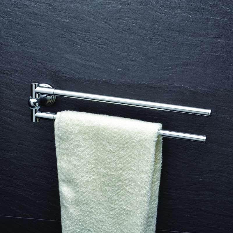 Полотенцедержатель поворотный двойной Grampus LAGUNA GR7802A - Вид №1