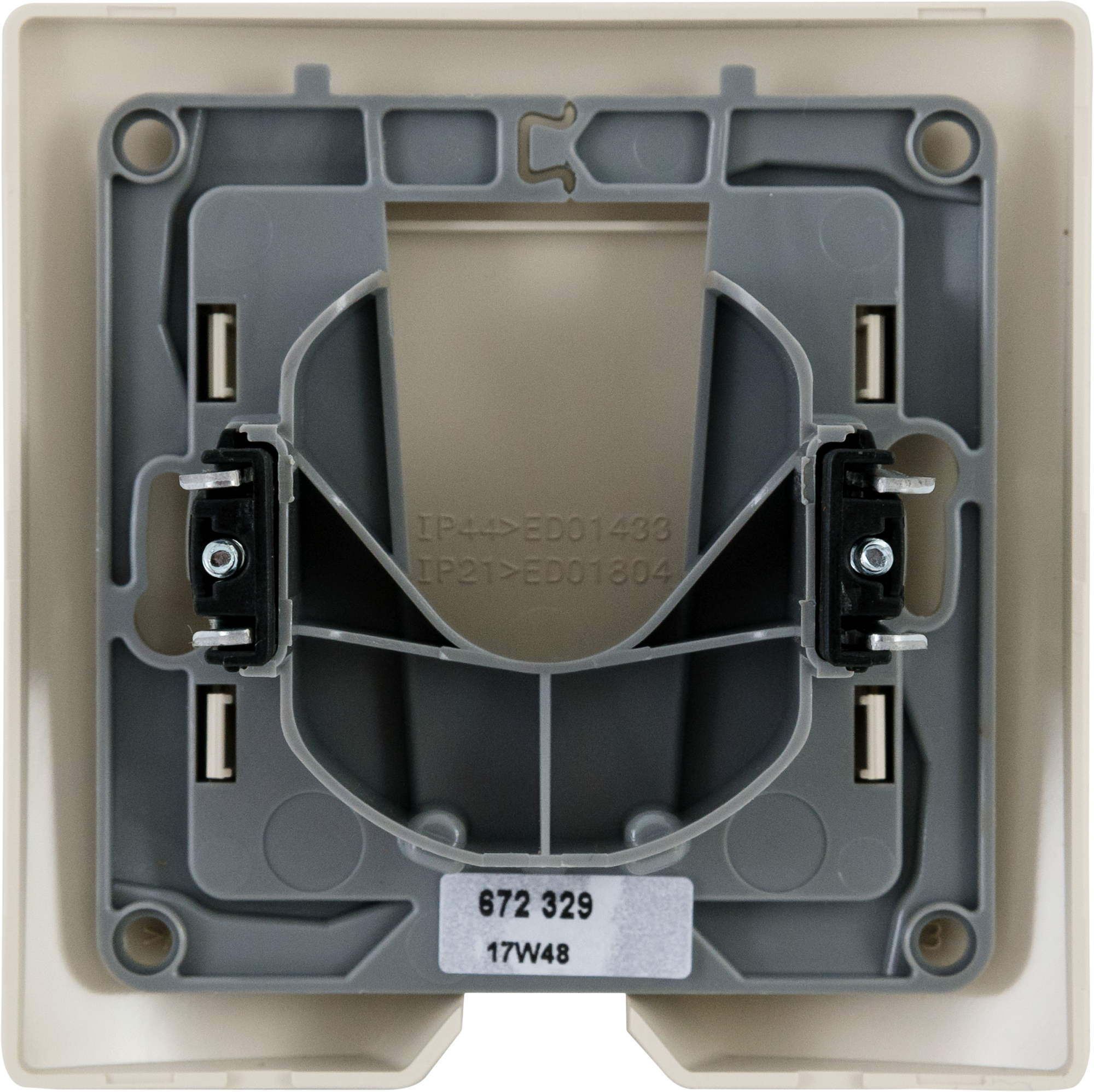 Вывод кабеля Legrand Etika с фиксатором, цвет слоновая кость 82496470 STLM-0028691 - Вид №2