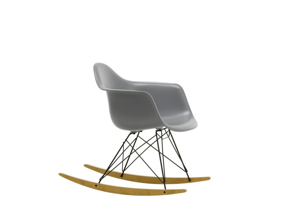 Мягкое тканевое кресло-качалка с подлокотниками VITRA Eames Plastic Chair ARCH-00023828 - Вид №225