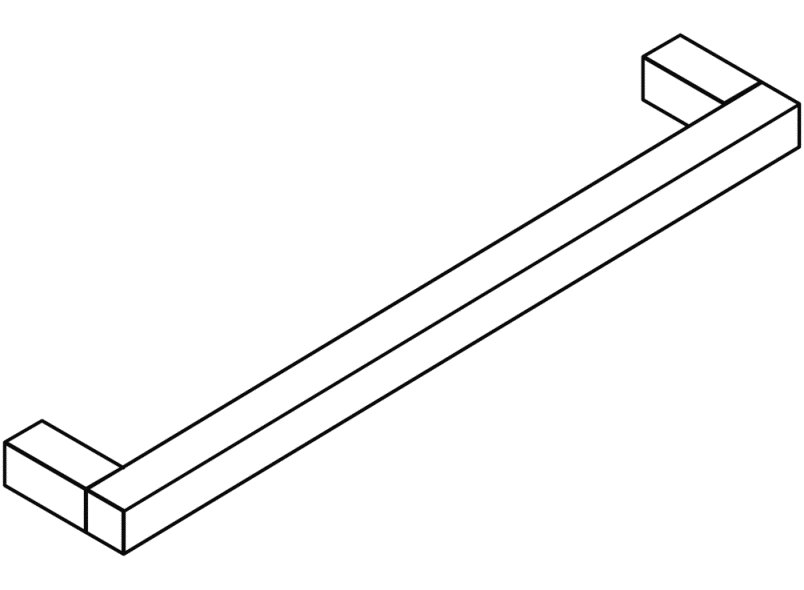 100.30.20040 держатель для банного полотенца HEWI System 100 - Вид №5