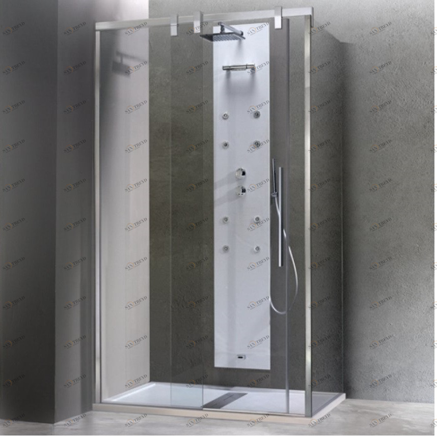 Душевой уголок Wing W01 110x90 см Karolitalia BLUBLEUWING01110X90