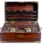 SOR27568 Коробка в латунном переплете из палисандра ijlbrown  - Вид №10