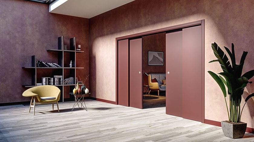 Ermetika Ответная рама для дверей внахлест с накладками sun-id-1449892 - Вид №1