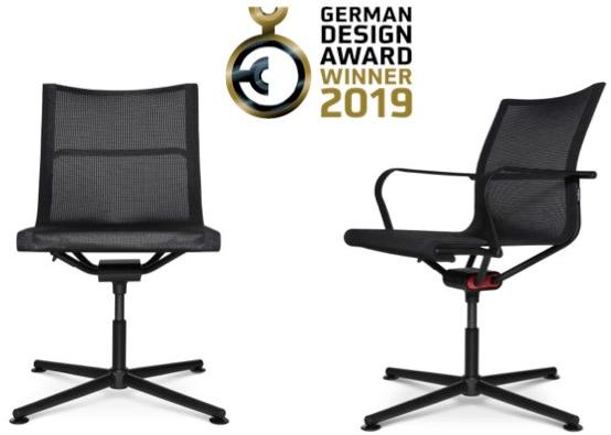 Wagner Поворотный офисный стул с сеткой и подлокотниками D1 sun-id-1397399 - Вид №11