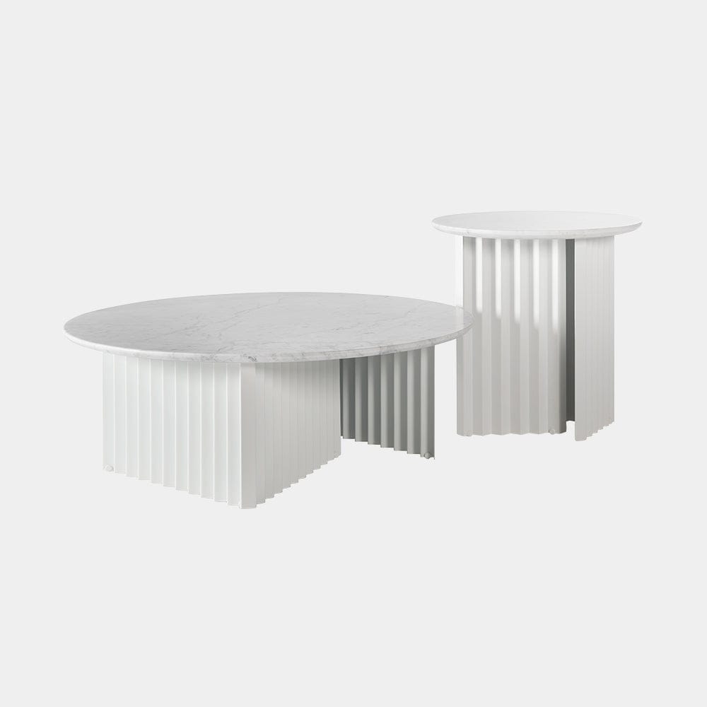 Стальной круглый низкий журнальный столик RS Barcelona Plec ARCH-00038257 - Вид №14