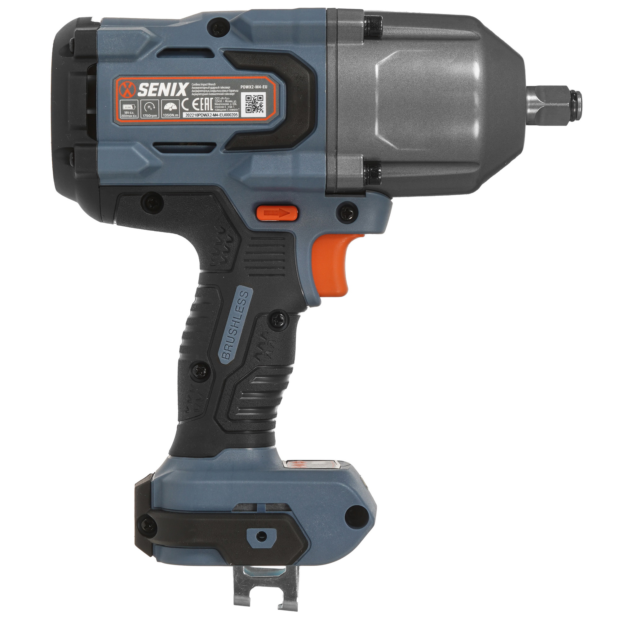 Гайковерт SENIX PDWX2-M4-EU 20 Volt Max X2  , Без ЗУ, Без АКБ 9067924 STDN-0096825 - Вид №1