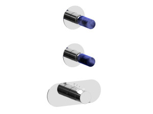 Термостатический смеситель для душа с 3 отверстиями