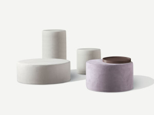 Круглый пуф