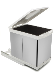 Контейнер для мусора на дверцу Navako Beta 350/16 White NAVAKO