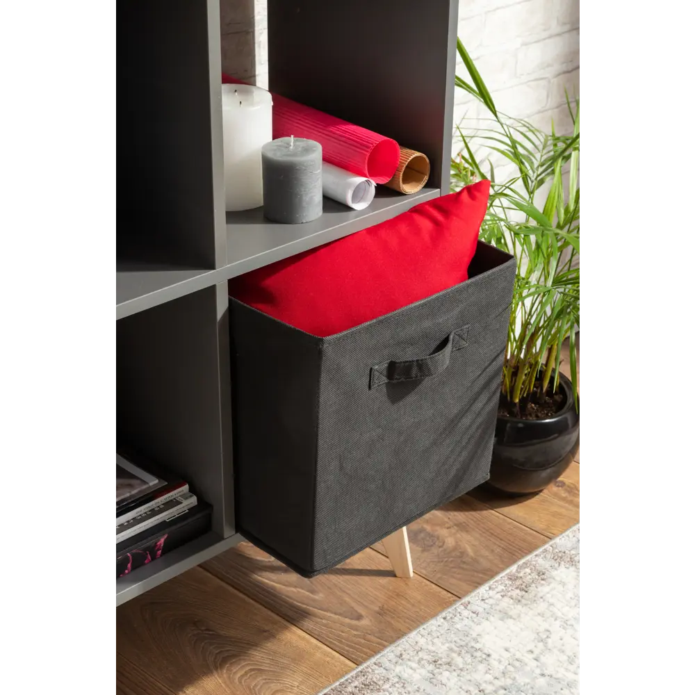 Spaceo Paris — складной короб для систем хранения Kub, графитовый 81990623 STLM-0016751 - Вид №5