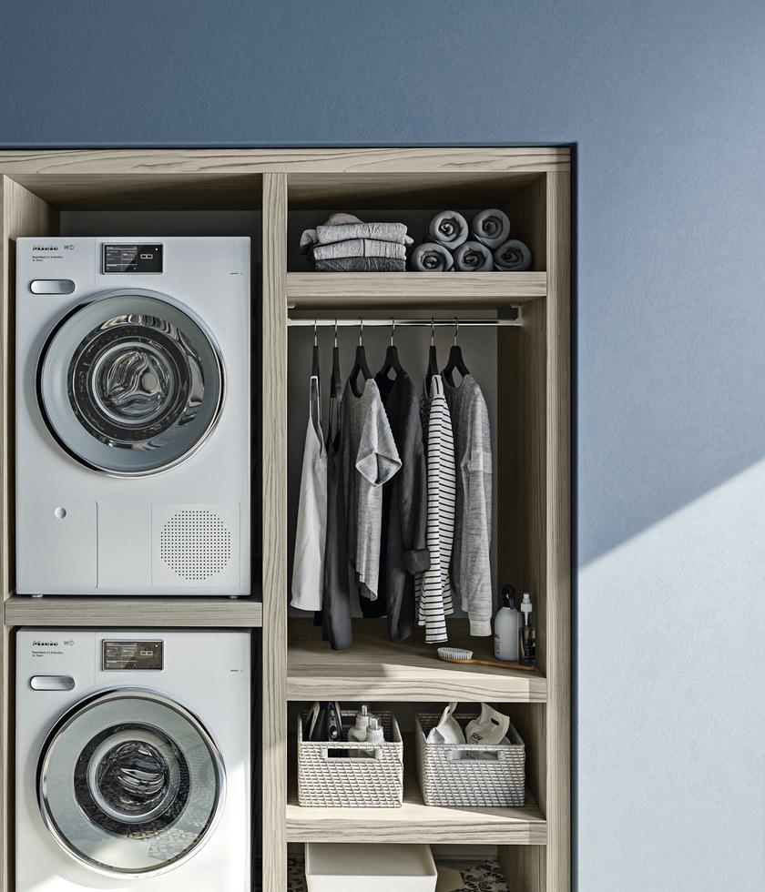 Cerasa Модульный шкаф для стирки с раковиной Regola sun-id-1433902 - Вид №1