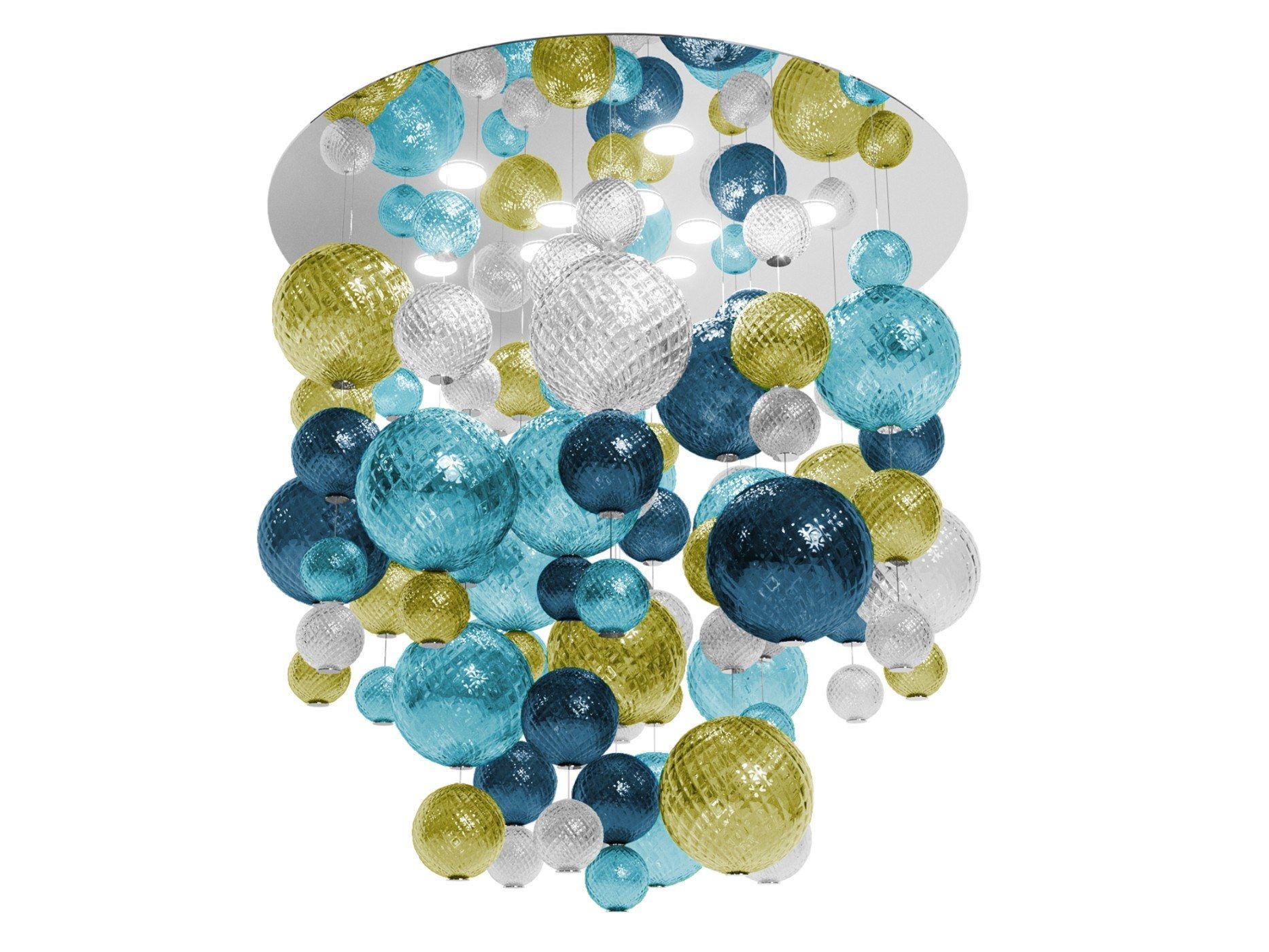 Потолочный светильник ручной работы из дутого стекла VENINI Balloton ARCH-00077444 - Вид №1