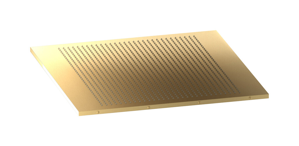 Полувстроенный душ под дождем WE ARE IB av620os Brushed Gold Aqua