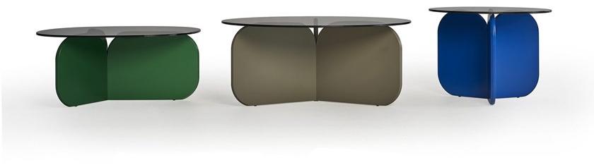 Sancal Журнальный столик овальный стеклянный La isla sun-id-1397305 - Вид №1