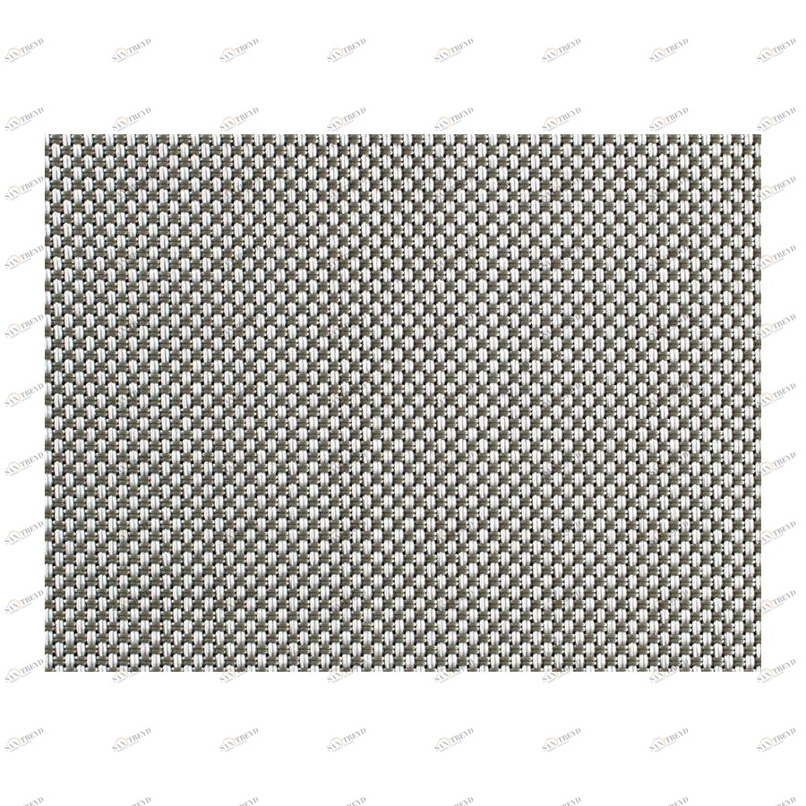 Салфетка виниловая Aloe, жаккардовое плетение, 36х48 см Chilewich C0025MNBKALOE