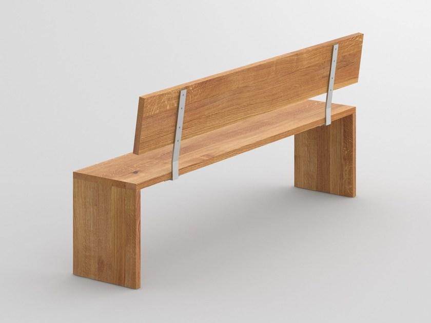 Vitamin Design Скамья из массива дерева со спинкой Mena sun-id-1409367 - Вид №5