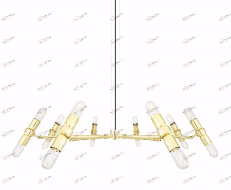 Mullan Lighting Люстра из латуни  Mlf245 