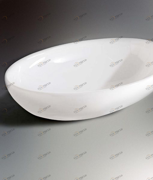 LA72 Накладная раковина на столешницу  овальная IL TEMPO DEL 