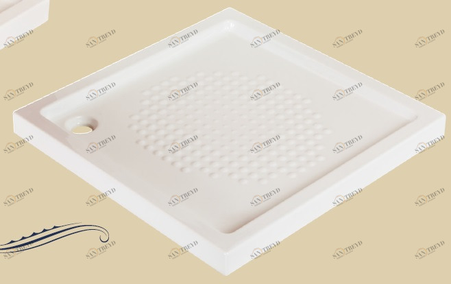Поддон душевой MIGLIORE 80 x 80 см, ML.PDQ-28.370.BI 