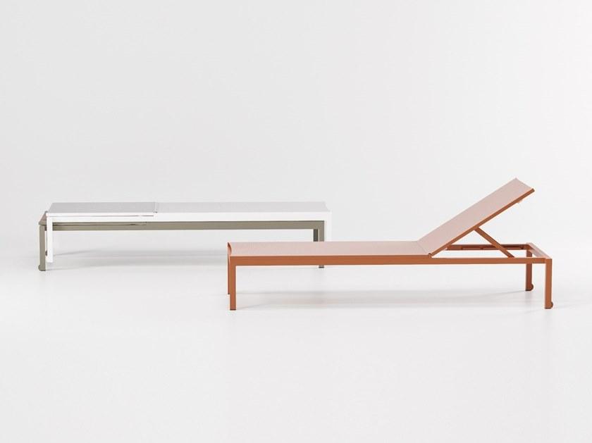 Kettal Садовый шезлонг штабелируемый из ткани Landscape #1260-726 - Вид №1