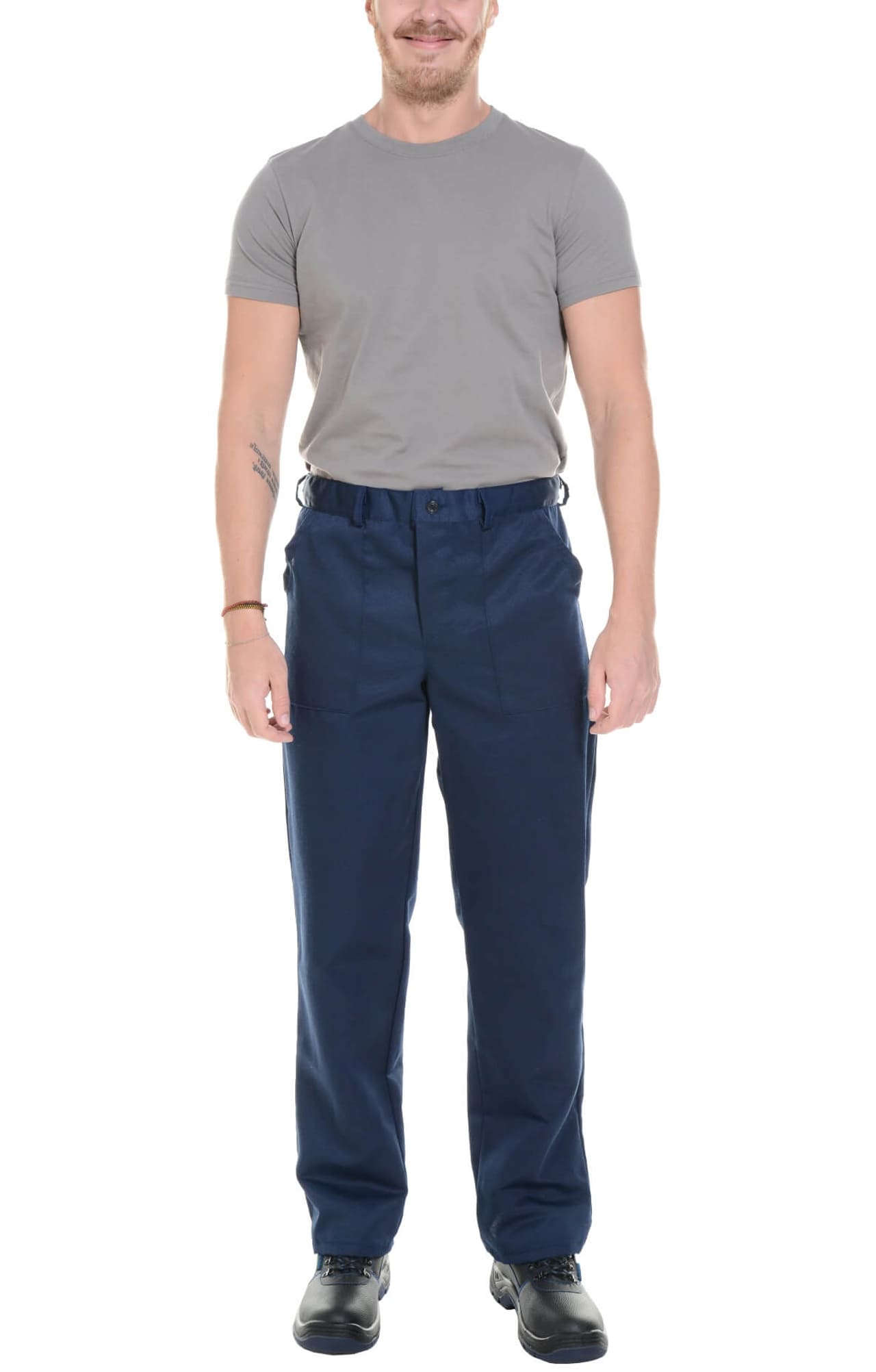 63023 Костюм Строителя темно-синий василек  Летняя спецодежда  размер 48-50/170-176  - Вид №8