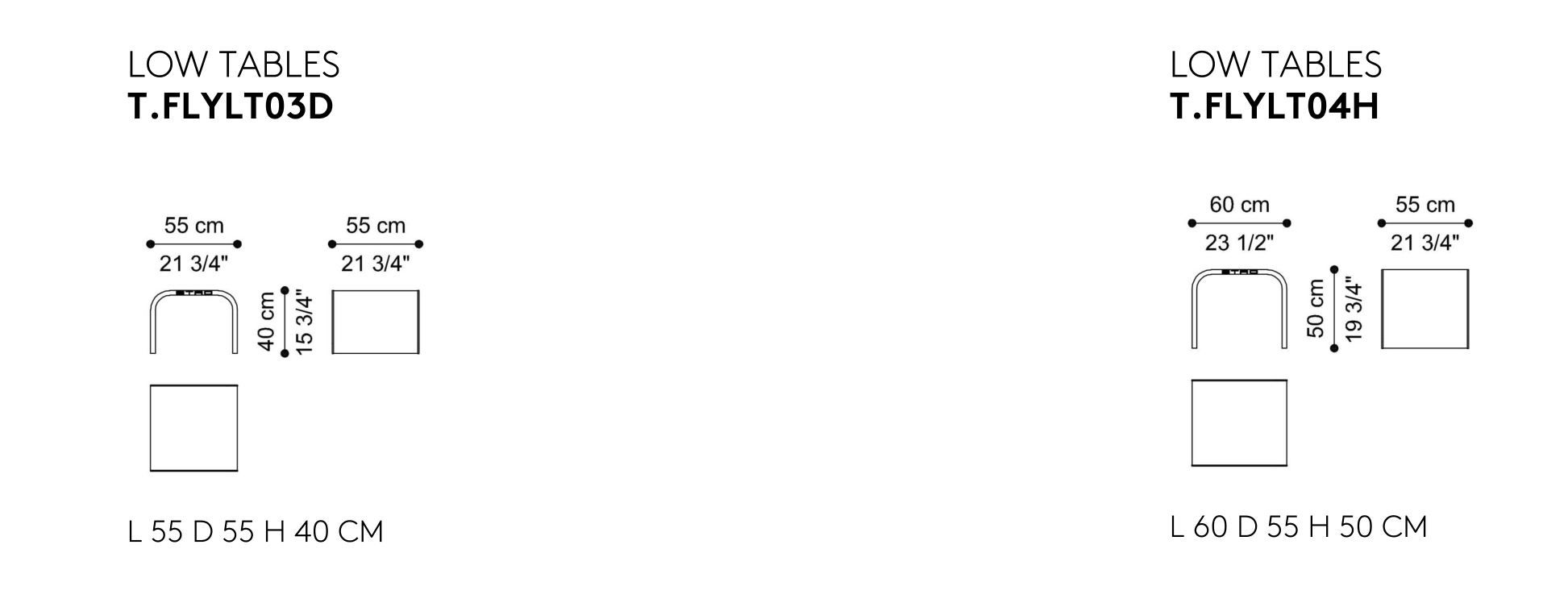 Деревянный штабелируемый квадратный журнальный столик ETRO Home Interiors Fly Over ARCH-00098911 - Вид №5