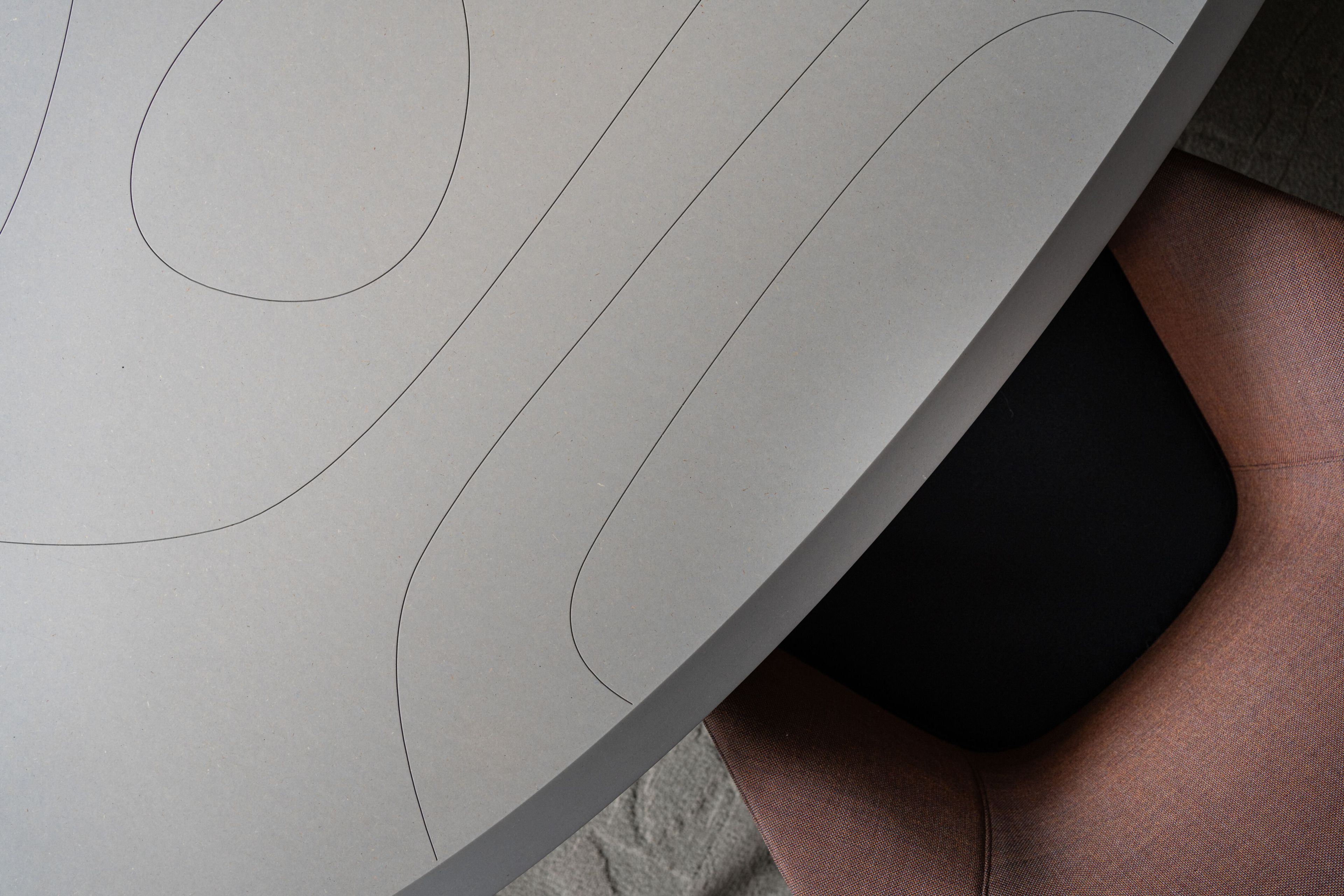 Овальный стол для совещаний из МДФ Cider Edition Monolithes ARCH-00089793 - Вид №11