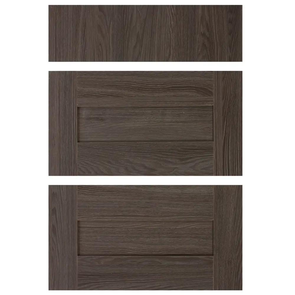 Двери для шкафа Delinia «Фрейм тёмный» 60x70 см, ЛДСП, цвет коричневый, 3 шт Фрейм темный STLM-2129664