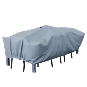 Защитный чехол для стола Naterial 250x60x130 см полиэстер светло-серый