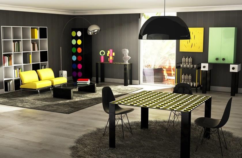 altreforme Прямоугольная консоль из алюминия Festa mobile, parigi anni venti sun-id-1458338 - Вид №1