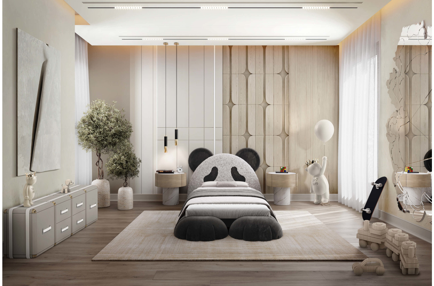 CIST30 ТВ тумба в детскую Sky TV Circu  - Вид №15