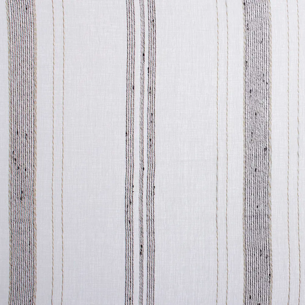 Тюль на ленте «Натурель» 250х260 см цвет серый AMORE MIO STLM-2071530 - Вид №1