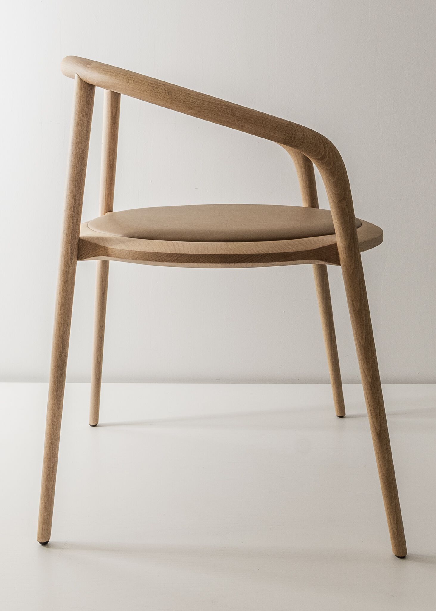 Деревянный стул с подлокотниками и встроенной подушкой Branca Lisboa ARANHA ARCH-00014621 - Вид №3