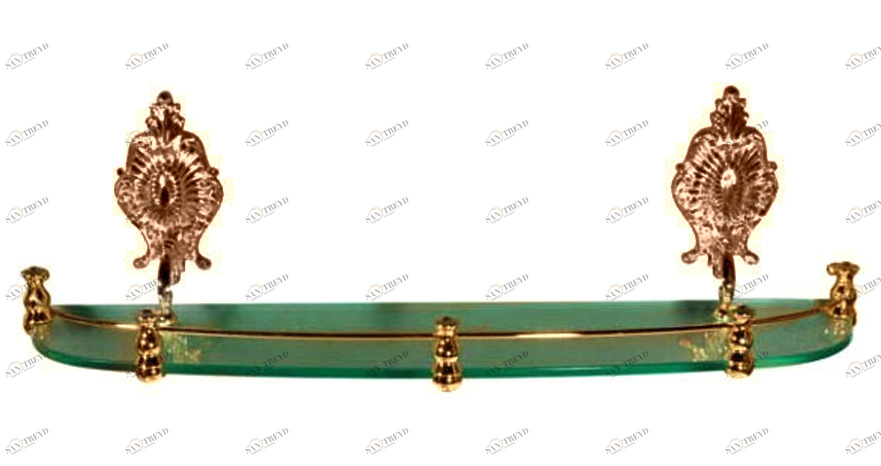 Полка MIGLIORE Elizabetta ML.ELB-60.120.BR - бронза 