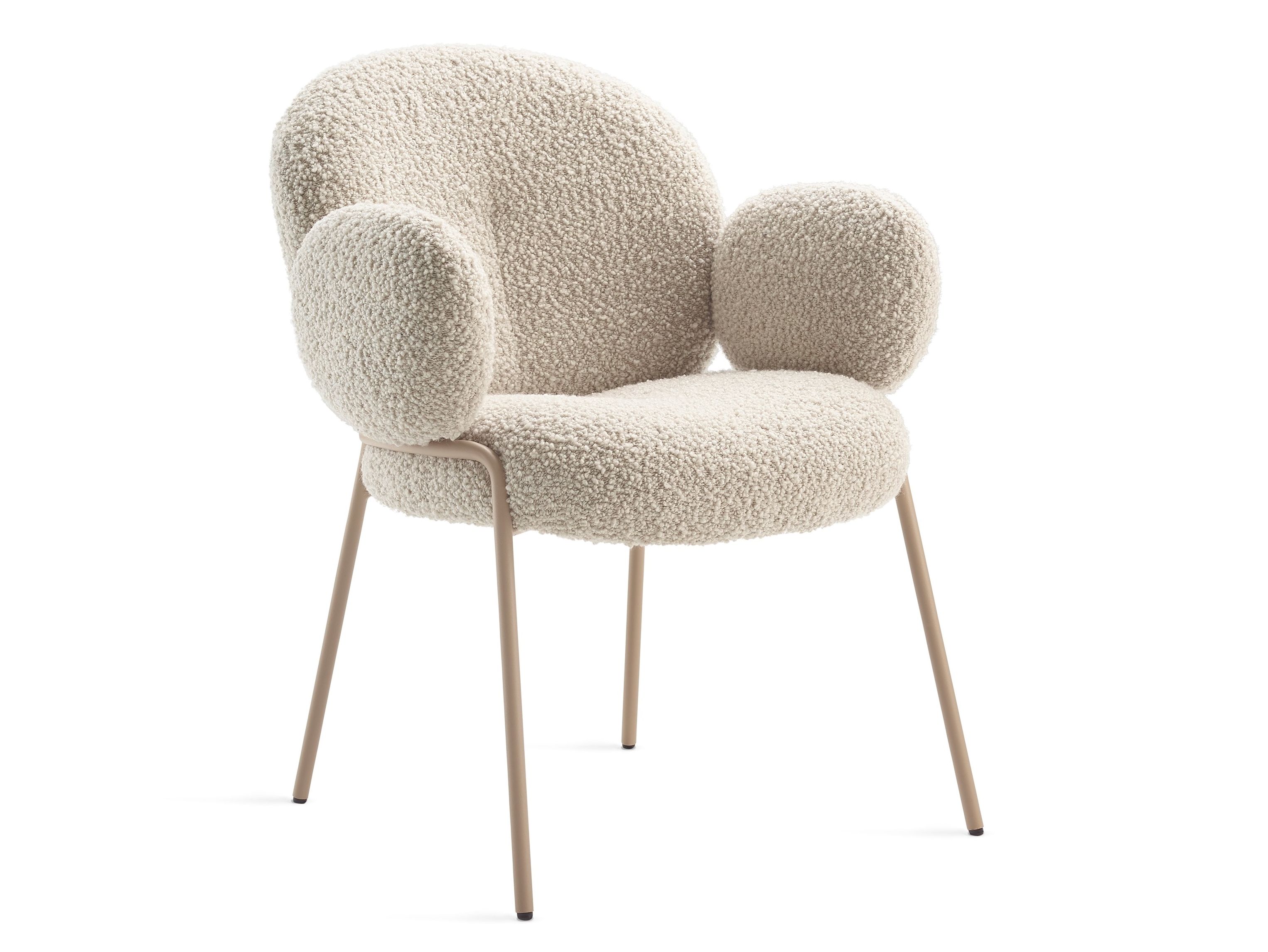 Мягкий тканевый стул с подлокотниками Freifrau Nana ARCH-00128110