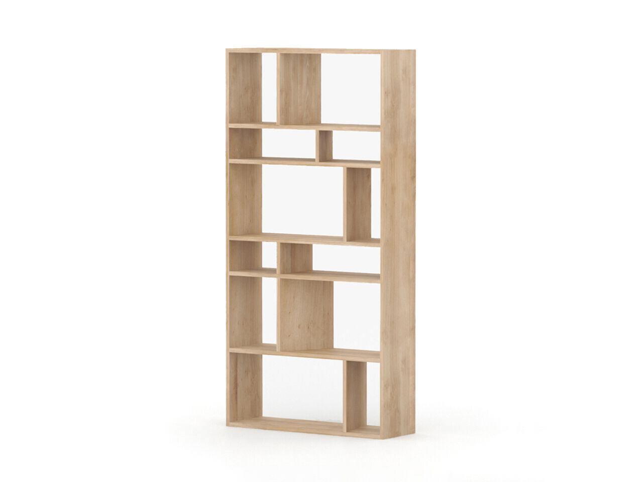 Отдельно стоящий книжный шкаф из массива дерева Air Division ARCH-00124107