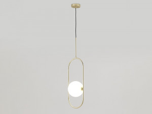 092004 Подвесной светильник 1L латунь Aromas del Campo Abbacus