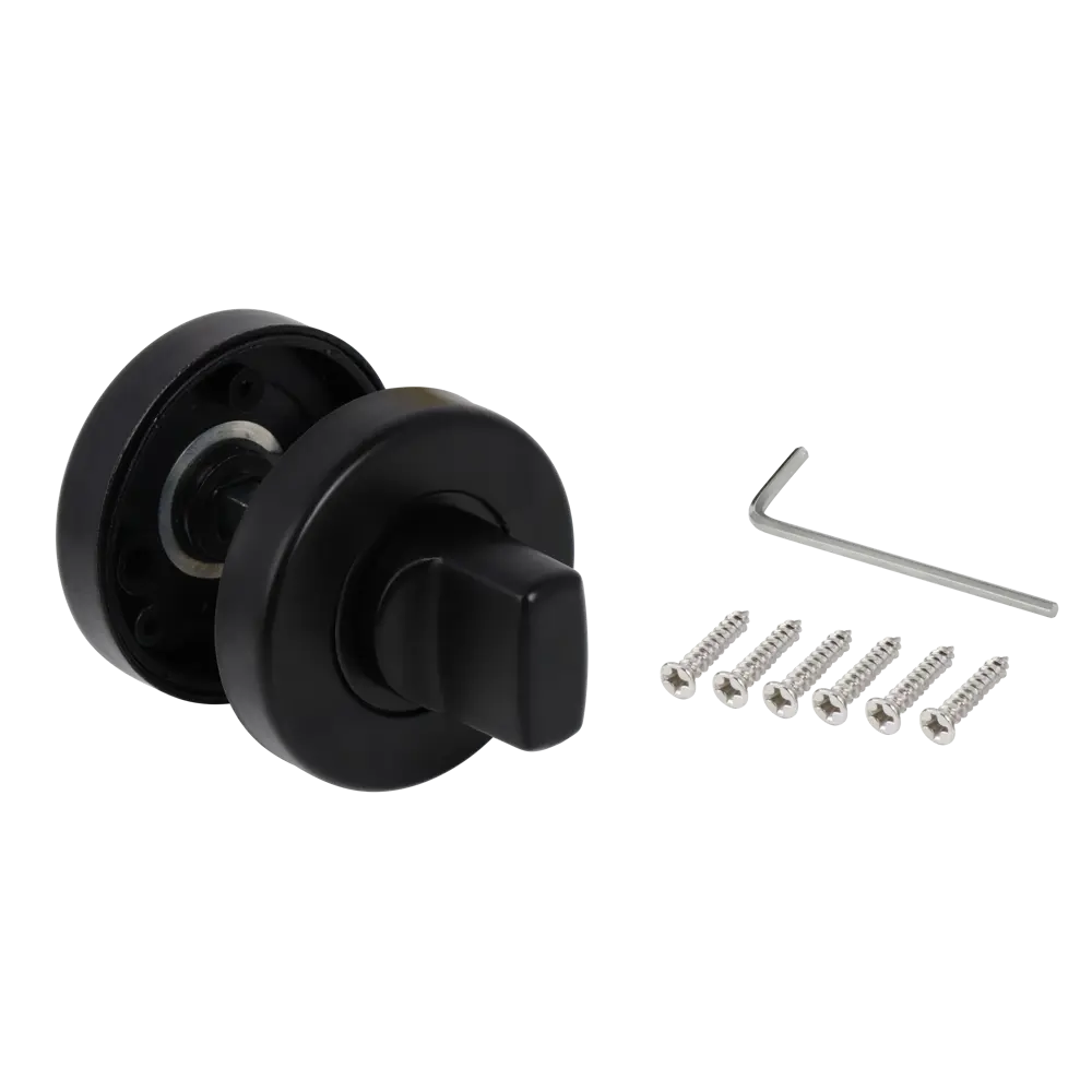 Дверной фиксатор Edson E WS — надежная защита в черном алюминиевом корпусе 85165148 STLM-0059284 - Вид №1