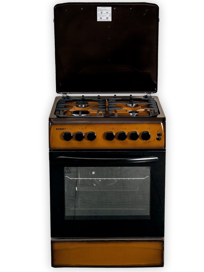5326575 Комбинированная плита Kraft KF-FSK6405AEBRI коричневый STDN-0036033 - Вид №1