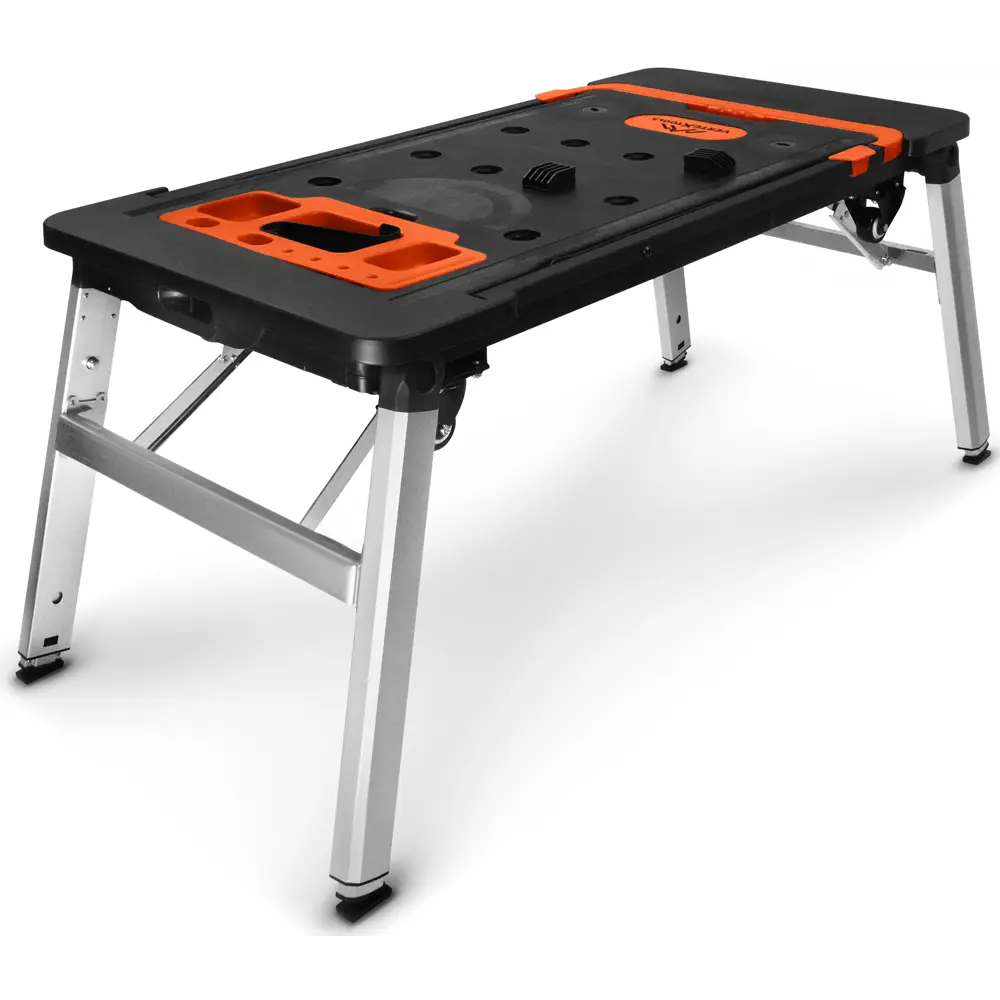 Верстак столярный складной Vertextools 2070-05 600x1155x1300 мм максимальная нагрузка 150 кг STLM-2130041