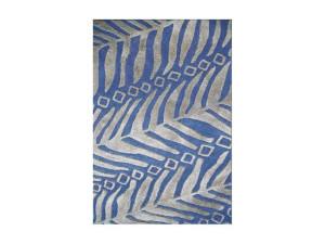 Ковер ручной работы с прямоугольным рисунком