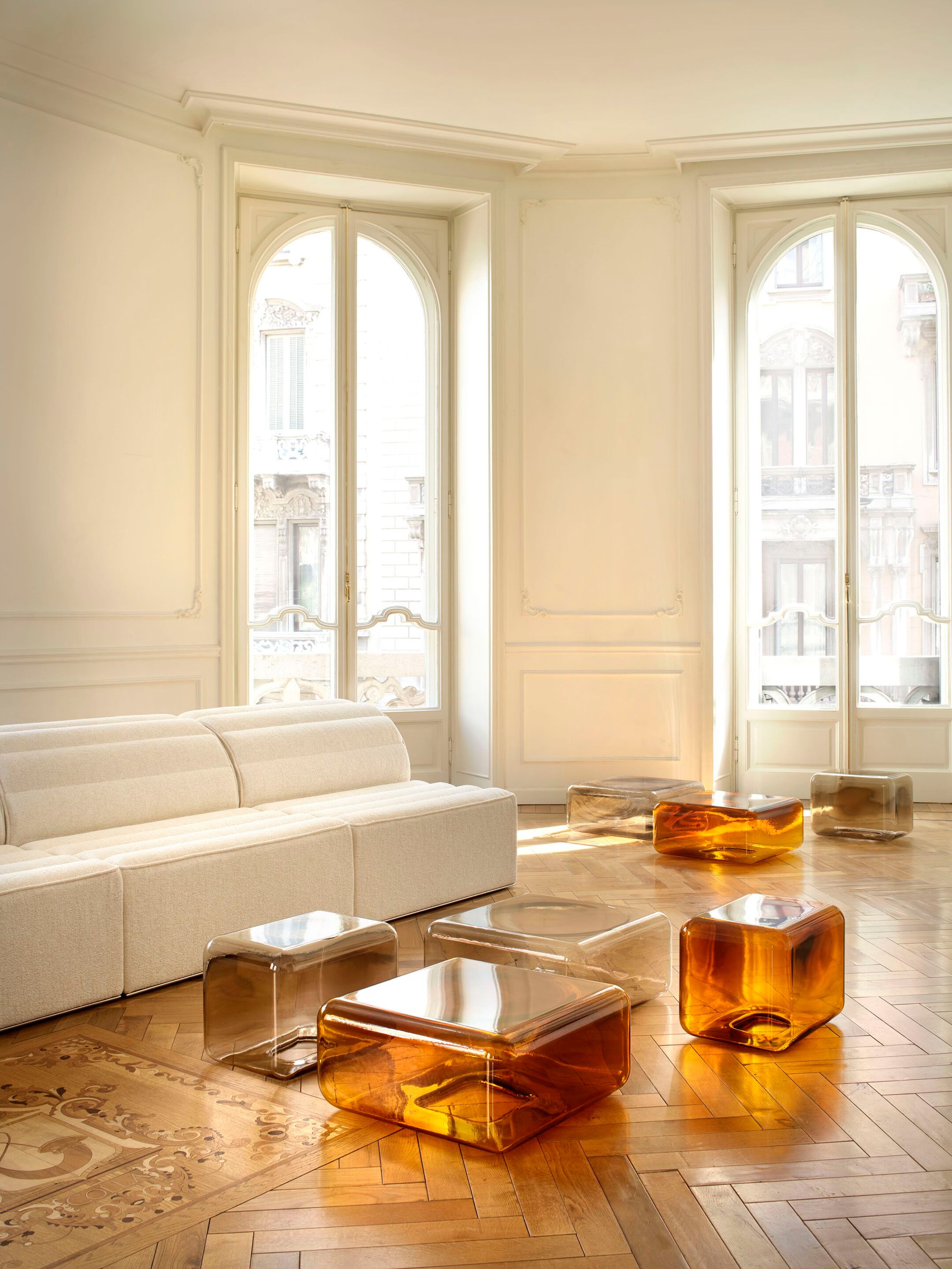 Журнальный столик из дутого стекла ACERBIS LOKUM ARCH-00092497 - Вид №9